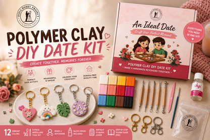 Polymer Clay DIY Date Kit | Creative Couple Activity Kit