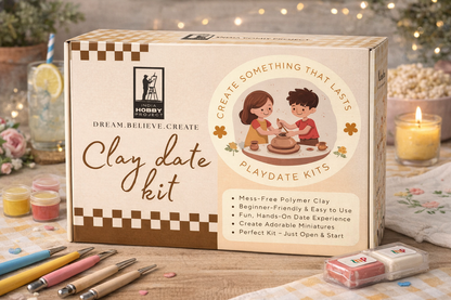 Polymer Clay DIY Date Kit | Creative Couple Activity Kit