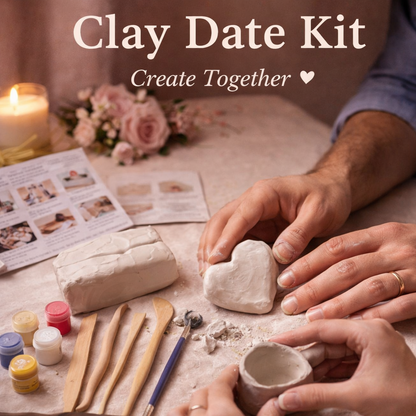 Polymer Clay DIY Date Kit | Creative Couple Activity Kit
